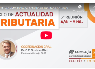 CPCECABA. Ciclo de Actualidad Tributaria. Agosto 2025
