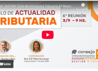 CPCECABA. Ciclo de Actualidad Tributaria. Septiembre 2025