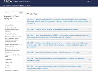 IVA Simple: consultas frecuentes ARCA. Septiembre 2025