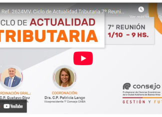 CPCECABA. Ciclo de Actualidad Tributaria. Octubre 2025