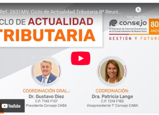 CPCECABA. Ciclo de Actualidad Tributaria. Diciembre 2025