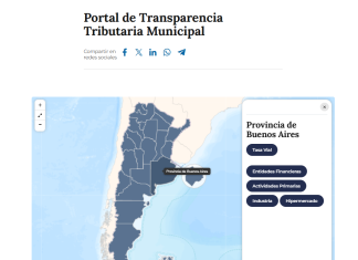 El Ministerio de Economía publicó el portal de Transparencia Tributaria Municipal
