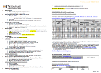 Tablas Tributum: Impositivas, Laborales y Auditoria (actualizada 27/02/2026)