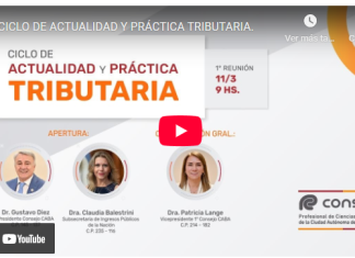 CPCECABA. Ciclo de Actualidad y Práctica Tributaria. Marzo 2026