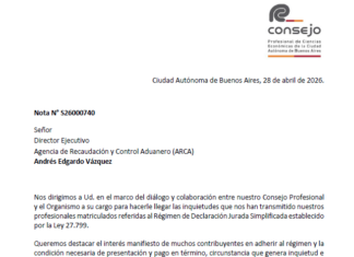 Régimen Simplificado IIGG: el CPCE de CABA solicita adecuaciones y postergar los vencimientos