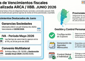 📆 Agenda de Vencimientos Personalizada Tributum: Junio 2026 ✔