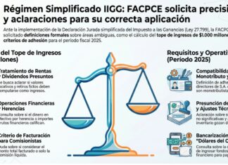 Régimen Simplificado IIGG: FACPCE solicita a la DNI precisiones y aclaraciones para su correcta aplicación ¿inminente dictamen?