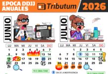Calendario de vencimientos Ganancias & Bienes Personales DDJJ 2025: Junio-Julio 2026 + fixture FIFA 2026 (incluye prórroga)