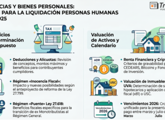 Ganancias y Bienes personales: claves para la liquidación Personas Humanas DDJJ 2025