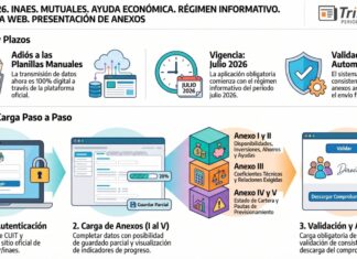 Res 1279/2026. INAES. Mutuales. Ayuda Económica. Régimen Informativo. Plataforma Web. Presentación de Anexos