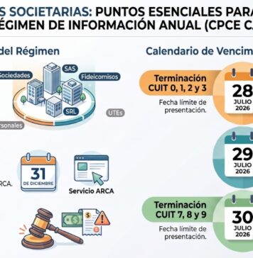 PARTICIPACIONES SOCIETARIAS: puntos esenciales para presentar el Régimen de información anual (CPCE CABA-Trivia)