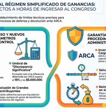 Modificaciones al régimen Simplificado de Ganancias: principales aspectos a horas de ingresar al Congreso