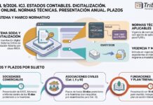 Res Gral 9/2026. IGJ. Estados Contables. Digitalización. Sistema Online. Normas técnicas. Presentación Anual. Plazos