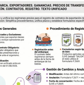 Res Gral 5872/2026. ARCA. Exportadores. Ganancias. Precios de Transferencia. Bienes con Cotización. Contratos. Registro
