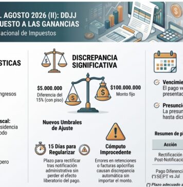 Jornadas CPCE CABA. Agosto 2026 (II): Ganancias. DJ Simplificada. Nuevo proyecto. Exposición por el Director Nacional de Impuestos