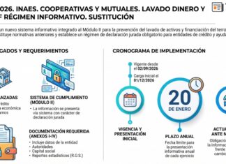 Res 1567/2026. INAES. Cooperativas y Mutuales. Lavado dinero y otros. UIF Régimen informativo. Sustitución