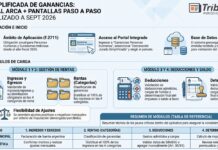 🔎 DJ Simplificada de Ganancias: Manual ARCA + Pantallas paso a paso actualizado a Sept 2026