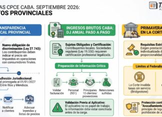 Jornadas CPCE CABA. Septiembre 2026: Tributos provinciales
