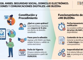 Res 262/2026. ANSES. Seguridad Social. Domicilio electrónico. Notificaciones y comunicaciones digitales: «Mi buzón»