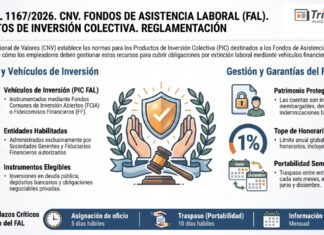 Res Gral 1167/2026. CNV. Fondos de Asistencia Laboral (FAL). Productos de Inversión Colectiva. Reglamentación