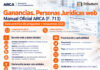 Ganancias Personas Jurídicas web. Manual Oficial ARCA. Datos precargados y totales por rubros. Preguntas y respuestas