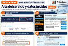 DDJJ Ganancias Personas Jurídicas Web. Nuevo servicio. Paso a paso (I parte): alta del servicio y datos iniciales
