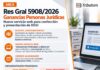 Res Gral 5908/2026. ARCA. Ganancias Personas Jurídicas. Nuevo servicio web para confección y presentación de DDJJ