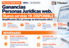 Ganancias Personas Jurídicas web. Nuevo servicio YA DISPONIBLE: simplificación DDJJ, precarga de información ARCA, entre otros