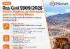 Res Gral 5909/2026. ARCA. Minería. VUCEA. Régimen de Inversiones.DJ de destino minero. Incorporación